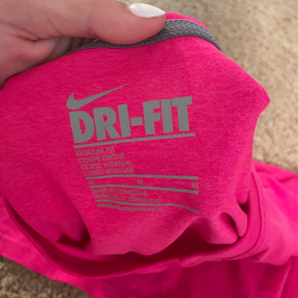 HOT PINK NIKE TOP